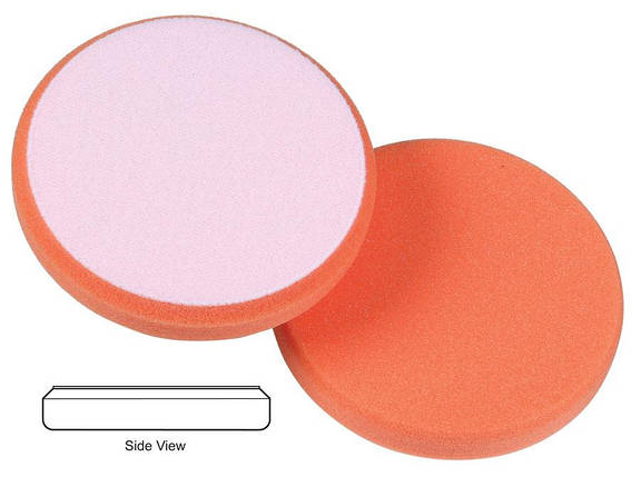 Полірувальний круг антиголограмный - Lake Country Hydro-Tech Tangerine Light Polishing 125 мм (H2O-2255-130MM), фото 2