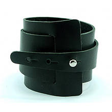 Чоловічий шкіряний широкий браслет обмотка регулюється кобурним гвинтом