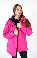 Женская зимняя куртка оригинальная Snow headquarter термокуртка горнолыжная теплая на зиму