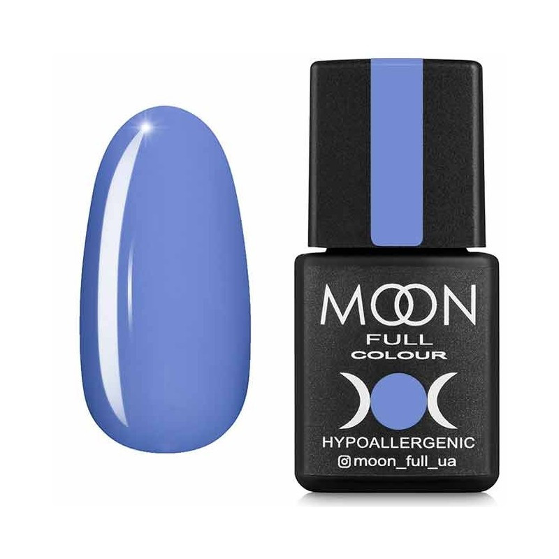 Гель-лак MOON FULL color Gel polish №631 (лавандовий, eмаль), 8 мл