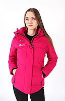 Жіноча зимова куртка оригінальна Snow headquarter термокуртка гірськолижна тепла на зиму