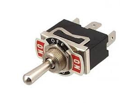 Тумблер KN3 (С)-103AР (ON-OFF-ON) TCOM, 3pin, 10 А, 250VAC, фото 1