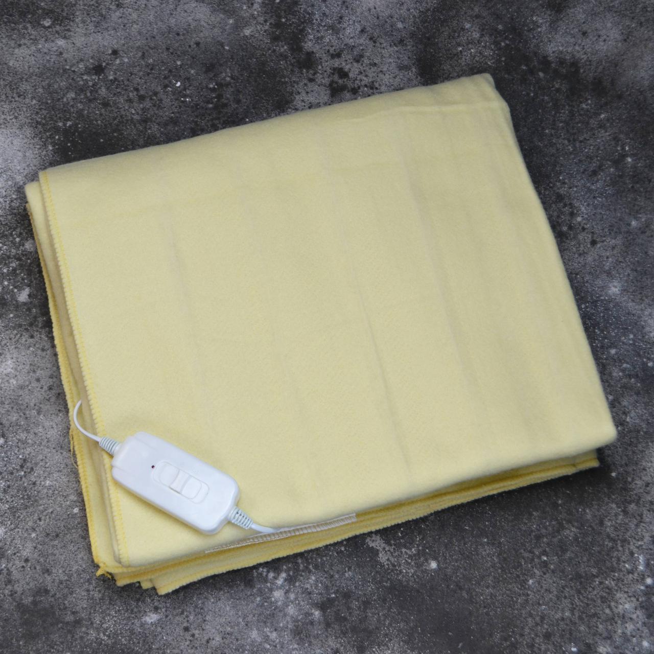 Електропростирадло LUX Econom 120x155 см Yellow (SHiz13379)
