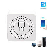 Wi-Fi вимикач бездротової, розумне реле Smart Home 7926 16А (SH018243), фото 2
