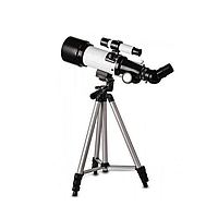 Телескоп зі штативом 40070 7922 білого кольору (SH018239)