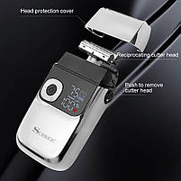 Професійний шейвер Surker Razor Cordless Silver (SK-5001-SL), фото 7