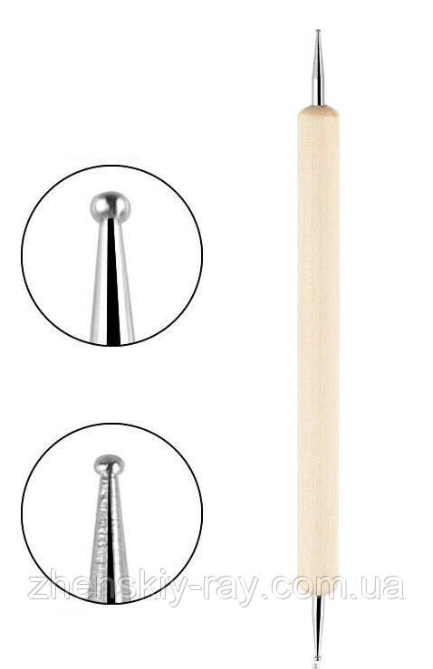 Дотс із дерев'яною ручкою