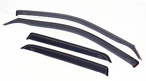 Вітровики (компл.: 4шт, на скотчі, седан/хетчбек, Heko, 4D) Opel Vectra B 1995-2002