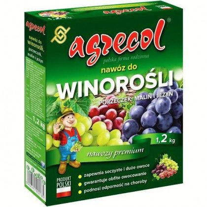 Добриво Агрекол/ Agrecol для винограду, смородини, малини та ожини 1,2 кг, фото 1