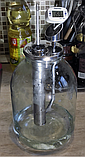Папуга на банку металевий для безперервного контролю міцності спирту, фото 3