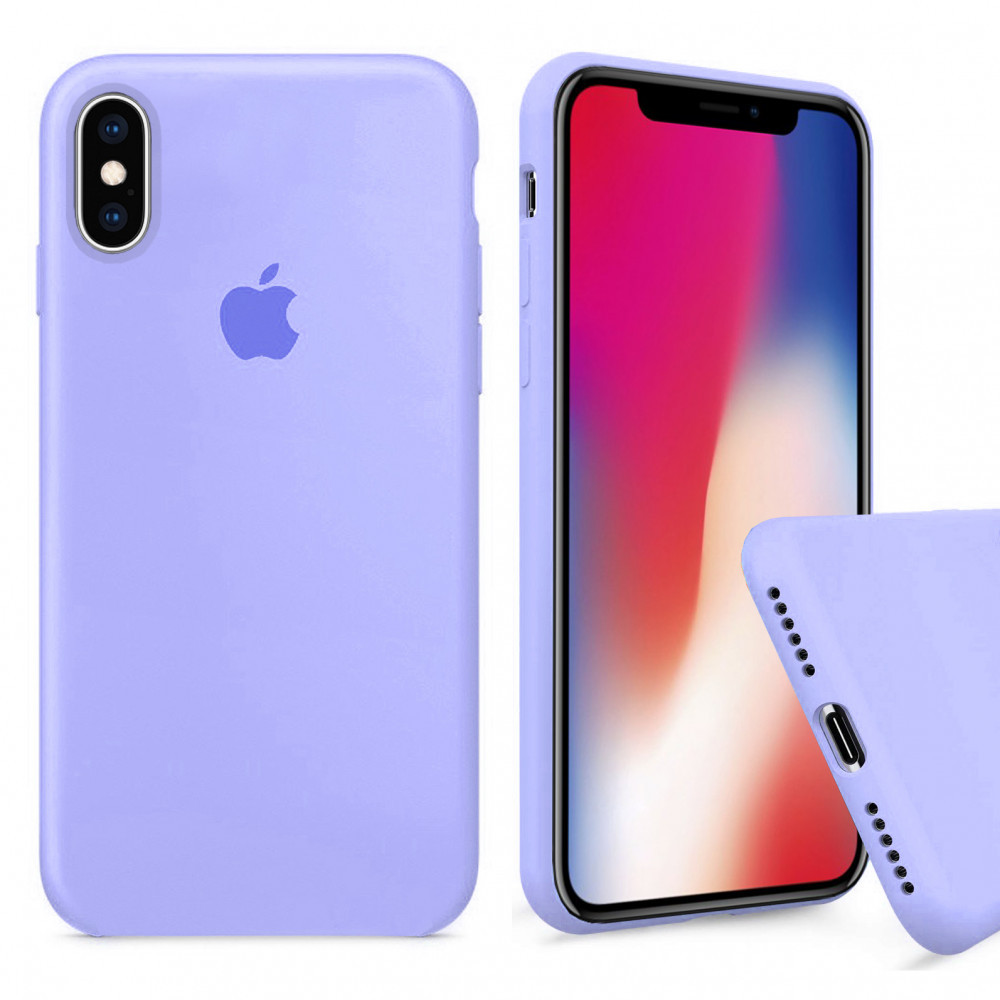 Samsung A022 A02 2021 Чохол-накладка Silicone Case Full Lilac