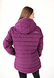 Жіноча зимова куртка оригінальна Snow headquarter термокуртка гірськолижна тепла на зиму, фото 5