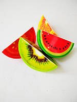 Чинка пластикова фрукти | стругачка для олівців | чинка з контейнером | чинка | точілка |