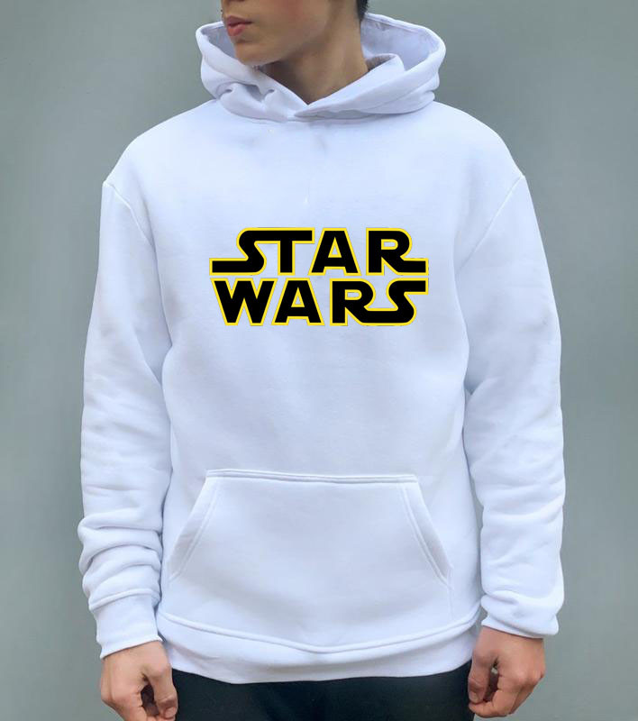 Худі чоловіче тепле з принтом Star Wars, фото 1