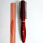 Щітка-брашинг для волосся кругла Salon Professional 9511 Синя, фото 8