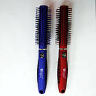 Щітка-брашинг для волосся кругла Salon Professional 9511 Синя, фото 5