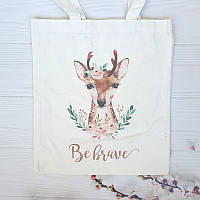 Сумка - шоппер "Girl"(хлопок 100%)