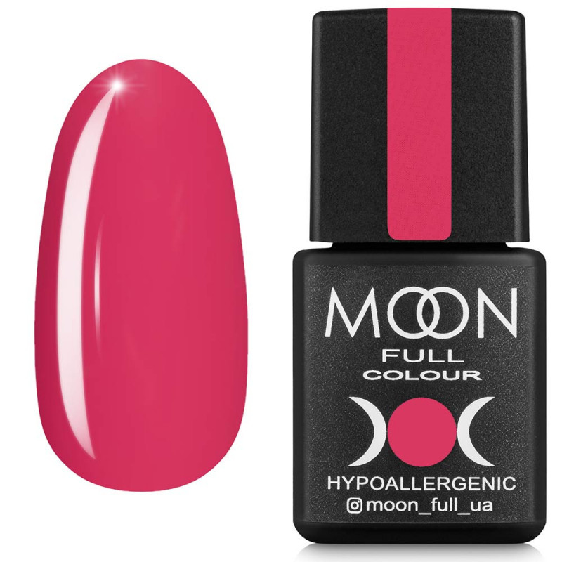 Гель лак Moon Full Breeze color №405 рожевий корал, 8 мл
