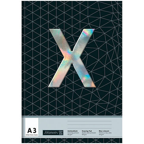 Альбом-склейка для малювання Xtreme А3 20 лист. 100 г/м2, фото 1