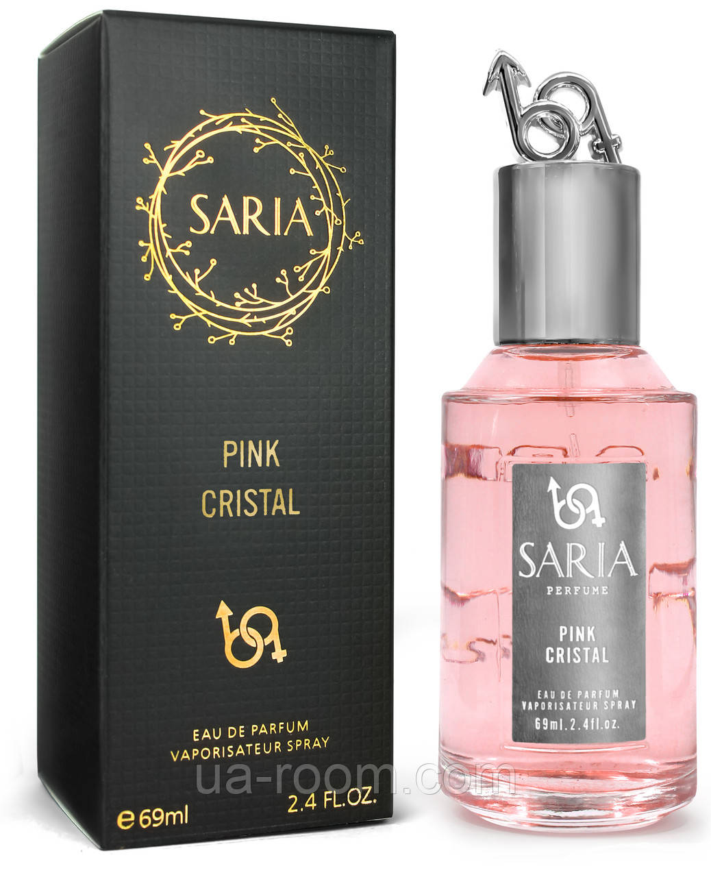 Saria Pink Crystal, женские (Versace Bright Crystal), 69 ml