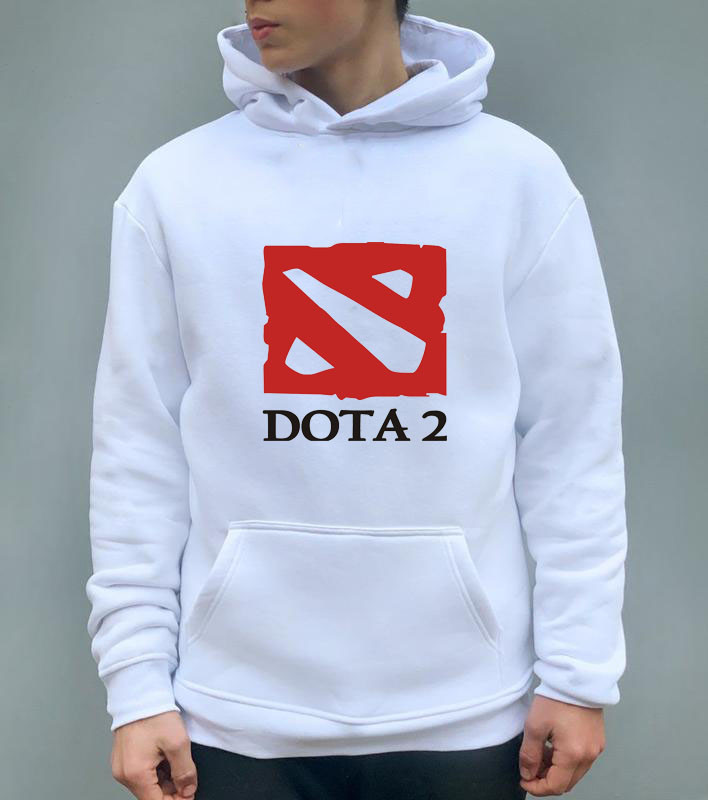 Чоловіча толстовка на флісі з принтом Dota 2, фото 1