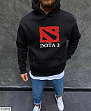 Чоловіча толстовка на флісі з принтом Dota 2, фото 2