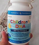 Омега 3 для дітей Nordic Naturals Nordic Naturals children's DHA 90 міні гел капс полуниця, фото 6