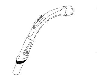Ручка шланга для пилососа Philips FC9734