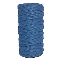 Полиэфирный шнур 5мм, Светло-синий