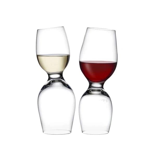 Комплект келихів двосторонніх для вина 2шт Red Or White 450мл Nude Glass, фото 1