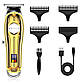 Професійний тример для стрижки та окантовки Surker Сordless I9 Gold (SK-I9GO), фото 2
