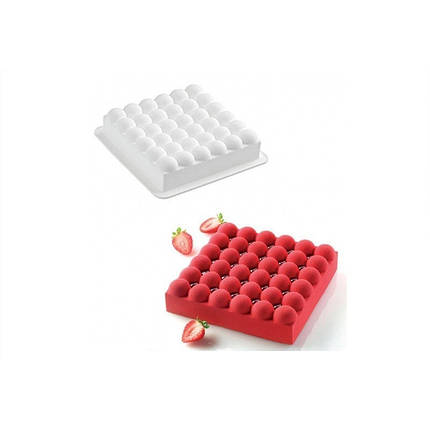 Силіконова Форма для євродесертів Бульбашки, фото 1