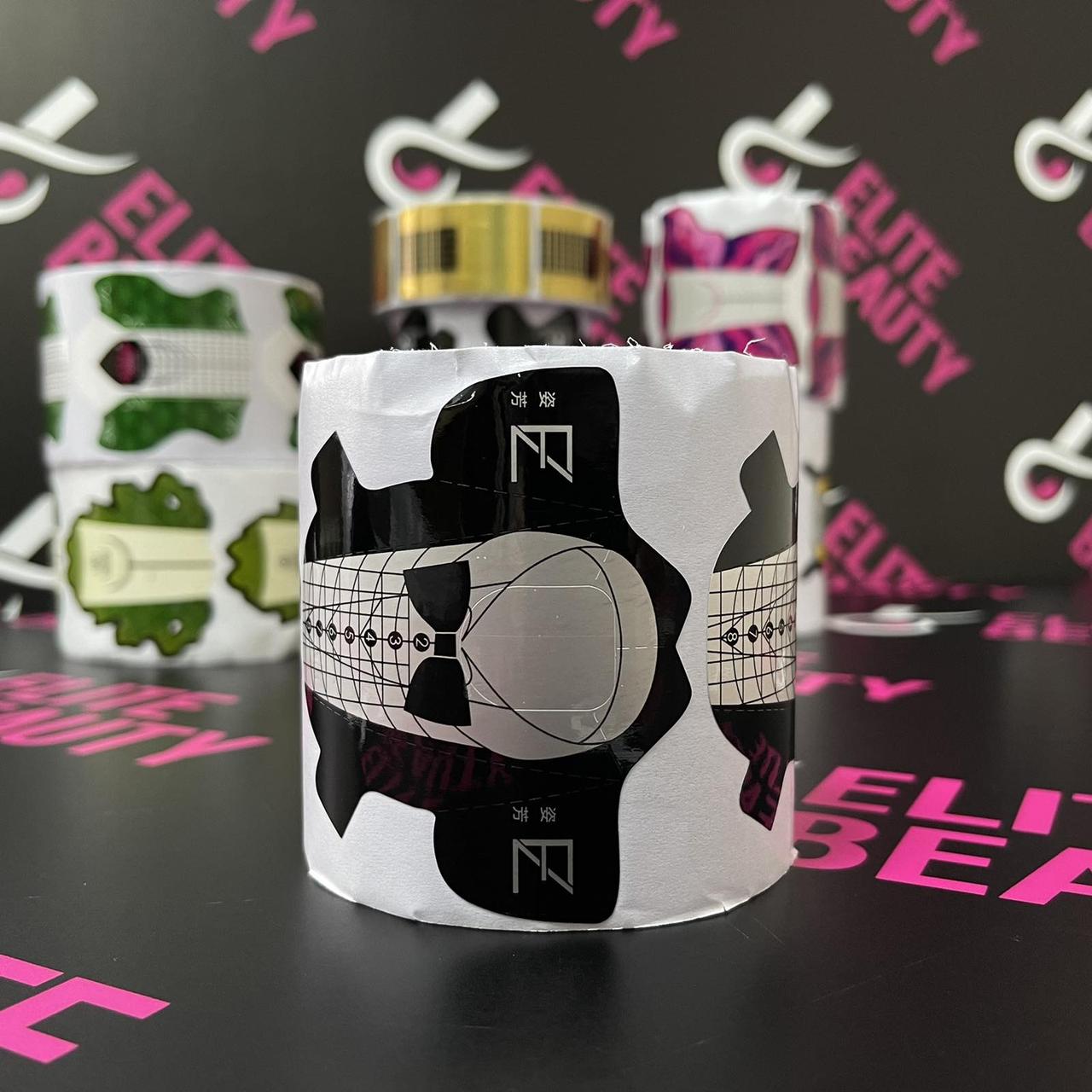 Форми для нарощування нігтів Starlet Professional чорні, 300 шт