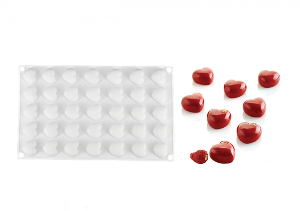 Силіконова Форма для євродесертів Mrcro Love (мікро любов)