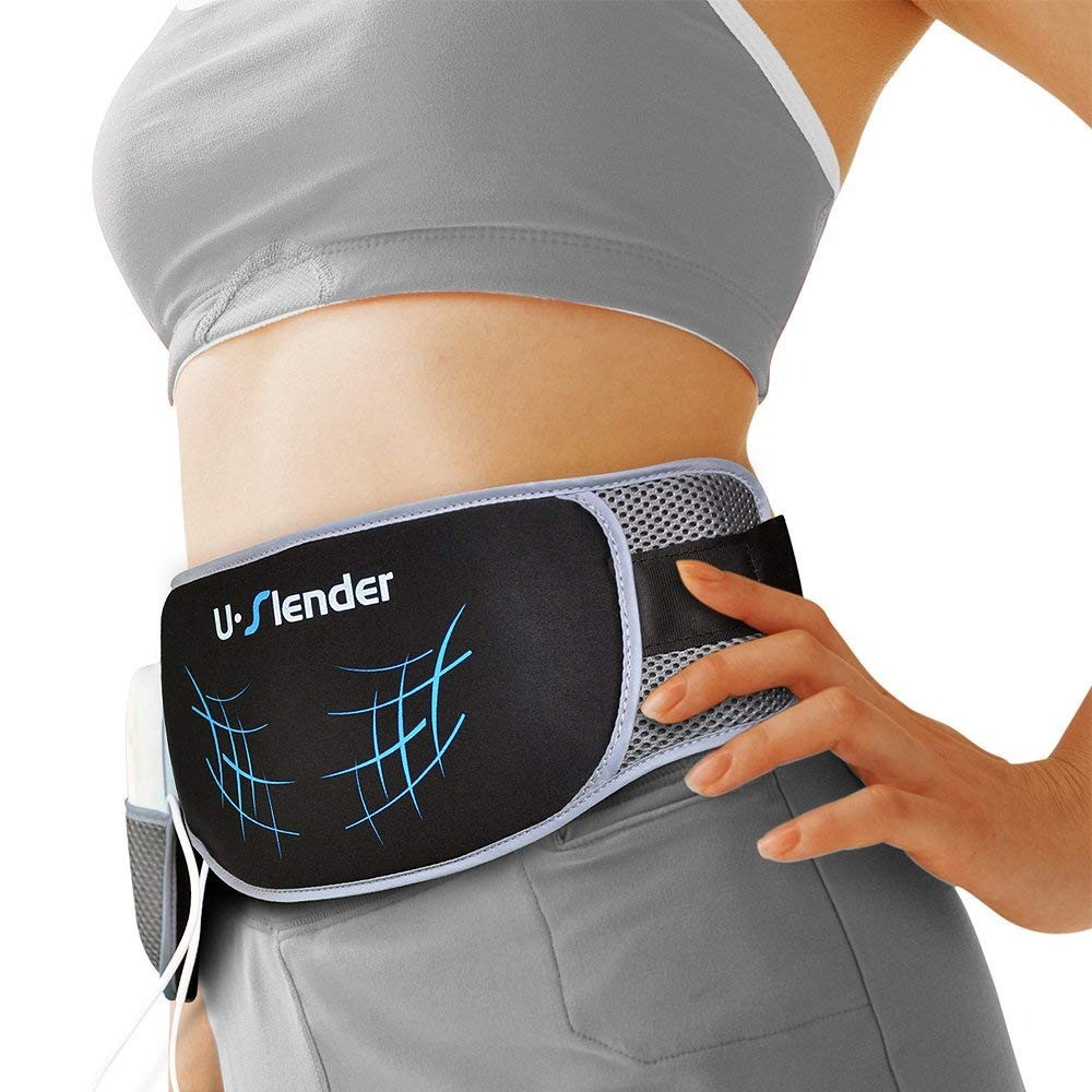 Міостимулятор U-Slender електричний пояс для схуднення, пояс для пресу | электростимулятор мышц