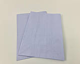 Крафт пакет паперовий(28*19*11,5см)блакитний(25 шт)кольорові пакети без ручок, фото 4