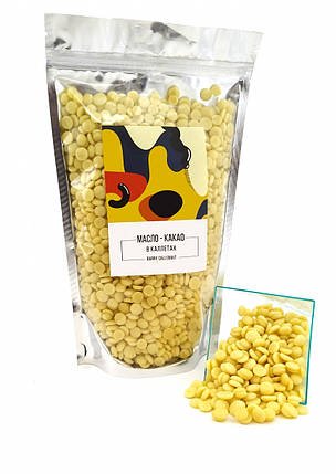 Какао-масло у каллетах Barry Callebaut 1 кг, фото 1