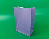 Крафт пакет паперовий(28*19*11,5см)фіолетовий(25 шт)кольорові пакети без ручок, фото 2