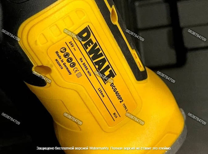 Болгарка аккумуляторная 2 АКБ Dewalt DCG413 DCG 405 24V 5А Угловая ...