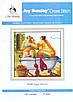 Набір для вишивання за нанесеною на канву схемою  "Enjoy life 1". AIDA 14CT printed 37*36 см, фото 3