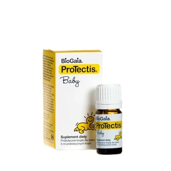 Биогая протектис Беби капли 5 мл - пробиотические капли для детей (Ewopharma/ Польша) - фото 1 - id-p1500359398