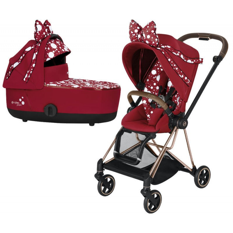 Cybex Mios коляска 2 в 1 by Jeremy Scott Petticoat шасі Rosegold