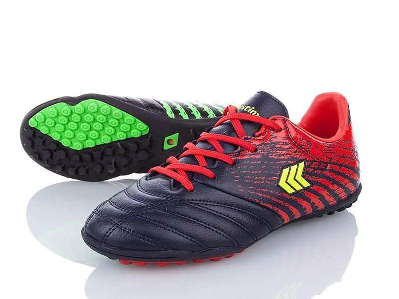 Купить Сороконожки футбольные Restime NAVY RED 20904-1 размер 38, цена ...