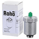 Повітровідвідник автоматичний Roho R630-050 - 1/2" (нікель) (RO0155), фото 3
