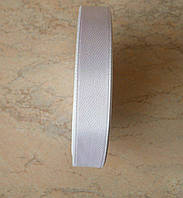 Стрічка атласна колір №01 (білий) шириною 4,0 см