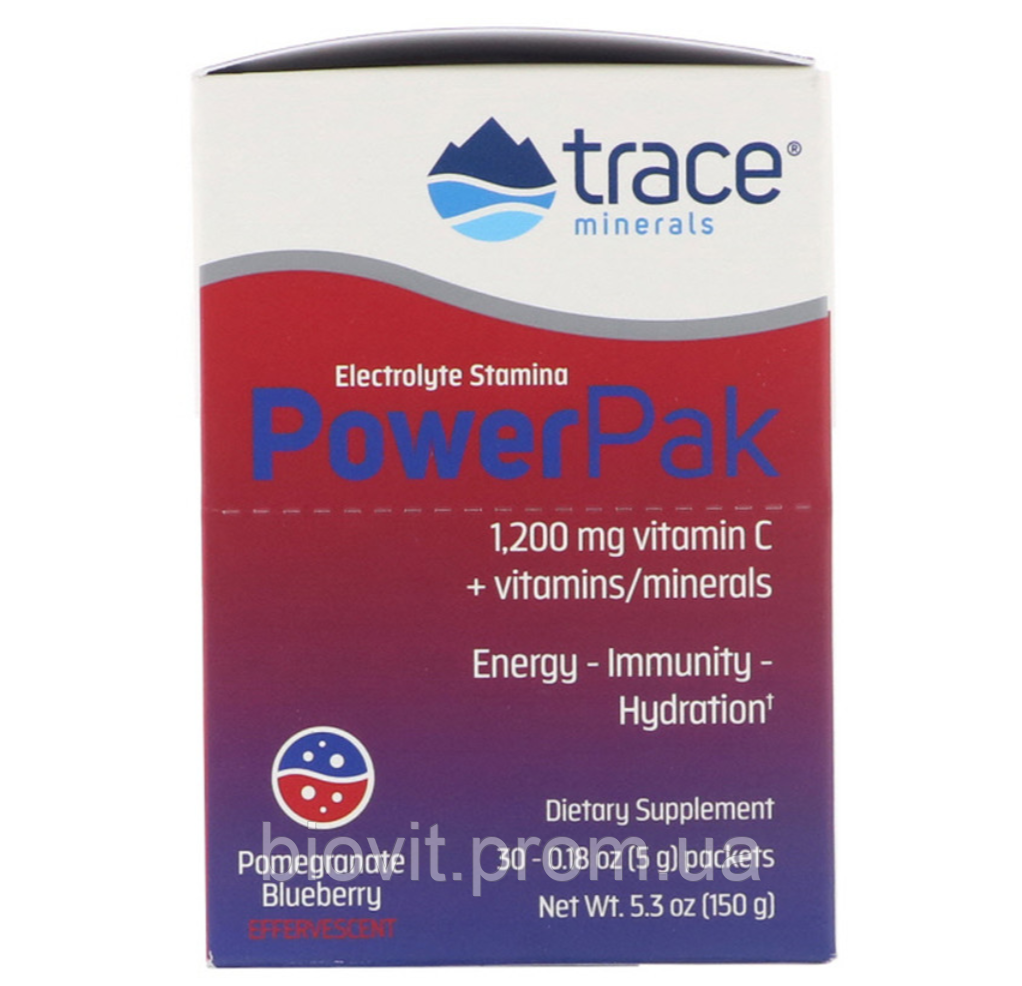 Электролиты (Electrolyte Stamina Power Pak) 30 пакетиков с ягодным вкусом - фото 8 - id-p1343567917