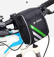 Велосумка B-SOUL на кермо 040 розмір 14х10,5х9 см