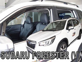 Дефлектори вікон (вітровики) Subaru Forester 2018 -> 4шт(Heko)