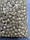 Бусини з пухирцями "Малинка біконус" 12 мм білі 500 грамів, фото 6