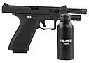 Страйкбольний пістолет Novritsch SSP18 Black Green Gas, фото 7